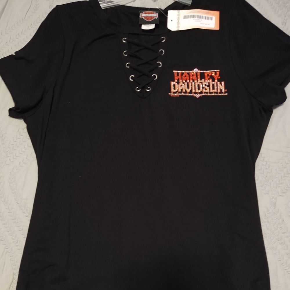 Ladies Harley Tee, XL NWT